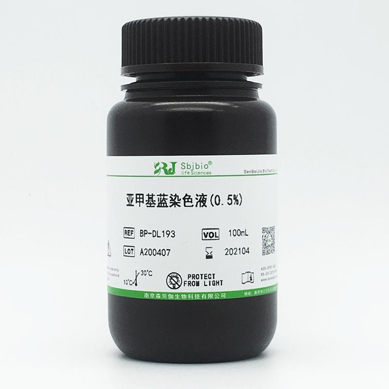 亚甲基蓝染色液(0.5%)